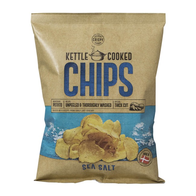 Kettle Cooked Πατατάκια Θαλασσινό Αλάτι 150gr Kettle Cooked Πατατάκια Θαλασσινό Αλάτι 150gr