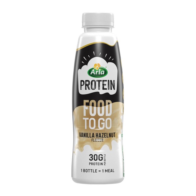 Arla Food To Go Ρόφημα Πρωτεϊνης Βανίλια - Φουντούκι 500ml