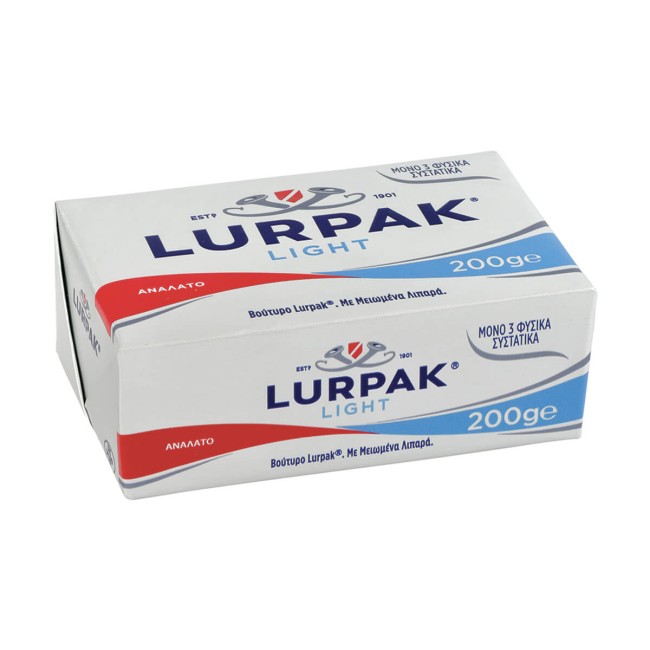 Lurpak Βούτυρο Light Ανάλατο 200gr