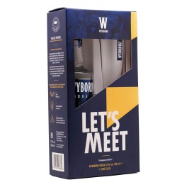 Wyborowa Vodka 37,5% Αλκοόλ 700ml + Ποτήρι Δώρο Wyborowa Vodka 37,5% Αλκοόλ 700ml + Ποτήρι Δώρο