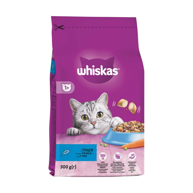 Whiskas Adult Τόνος & Γεμιστές Κροκέτες 300gr