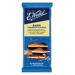 Wedel Μαύρη Σοκολάτα Tiramisu 100gr Wedel Μαύρη Σοκολάτα Tiramisu 100gr