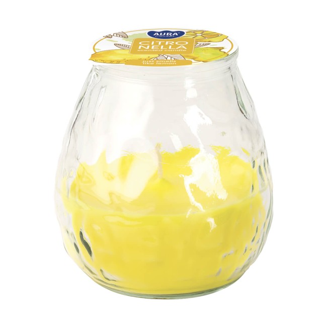 Aura Κερί Σιτρονέλας 40 Ωρών Βάζο