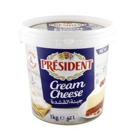 President Cream Cheese Φρέσκο Τυρί Κρέμα 1kg