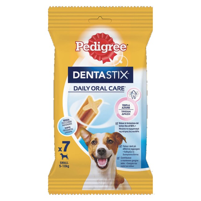Pedigree Dentastix Small Dogs 110g Dental Chews Pedigree Dentastix για μικρούς σκύλους 110g dental sticks οδοντική φροντίδα