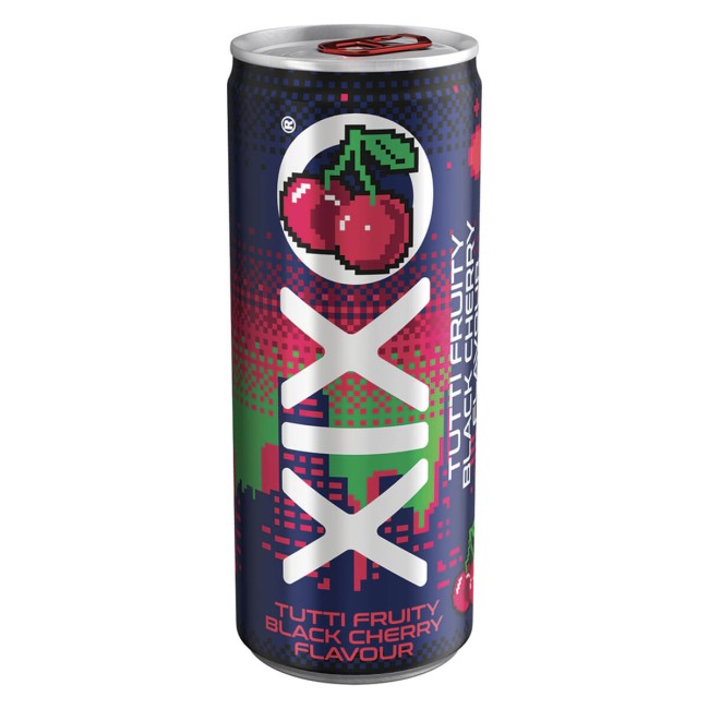 Xixo Αναψυκτικό Tutti Frutti Black Cherry Χωρίς Καφεϊνη 250ml