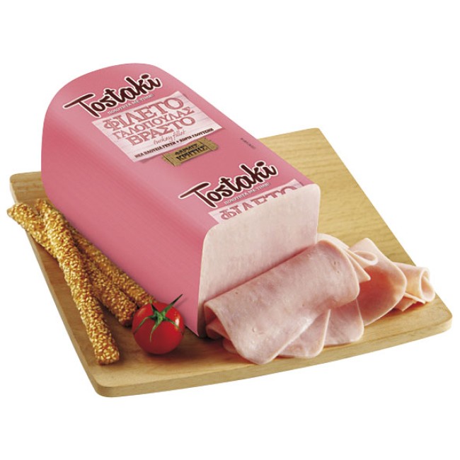 Creta Farm Tostaki Γαλοπούλα Βραστή Χωρίς Γλουτένη 200g ~ 10 φέτες