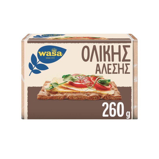 Wasa Φρυγανιές Ολικής Άλεσης 260gr
