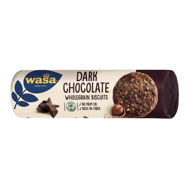 Wasa Μπισκότα Dark Chocolate 230gr Wasa Μπισκότα Dark Chocolate 230gr