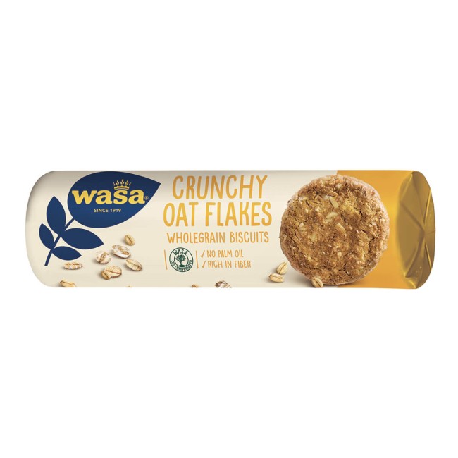 Wasa Μπισκότα Με Νιφάδες Βρώμης 230gr Wasa Μπισκότα Με Νιφάδες Βρώμης 230gr