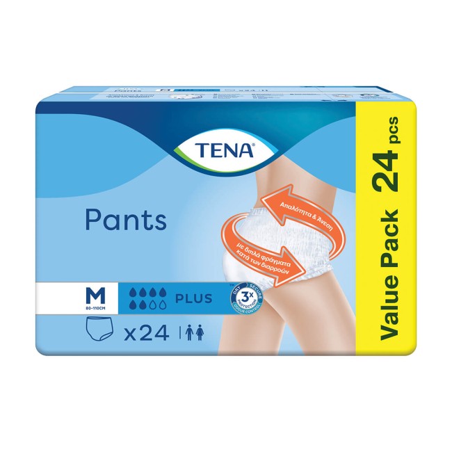 Tena Pants Plus Εσώρουχα Μιάς Χρήσης 24τμχ