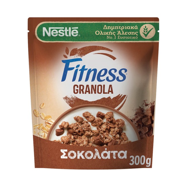 Fitness Δημητριακά Granola Με Σοκολάτα 300gr