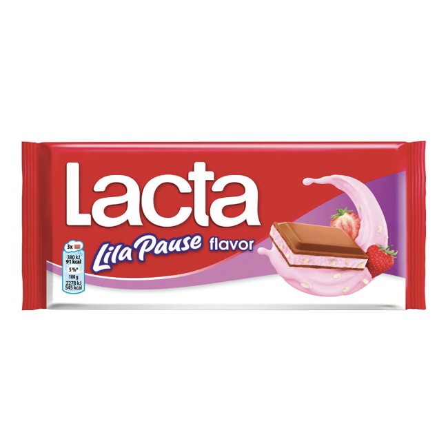 Lacta Σοκολάτα Lila Pause 100g