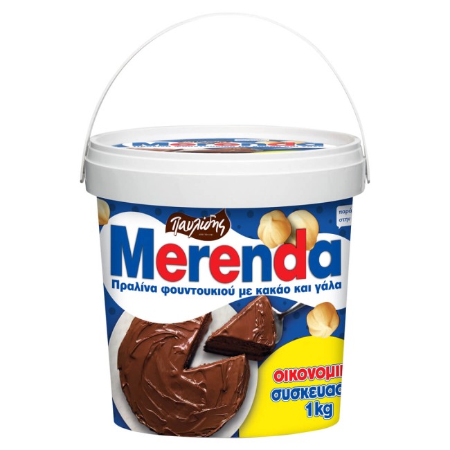 Merenda Παυλίδης Πραλίνα Φουντουκιού 1Kg