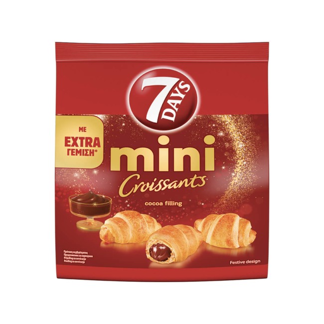 7 Days Μίνι Κρουασάν Με Κακάο 103g