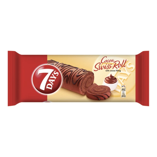 7 Days Swiss Roll Κακάο 200g