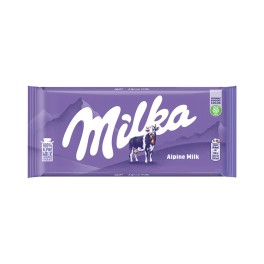 Milka Σοκολάτα Alpine Milk 90gr