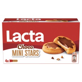 Lacta Μπισκότα Choco Mini Stars 150gr