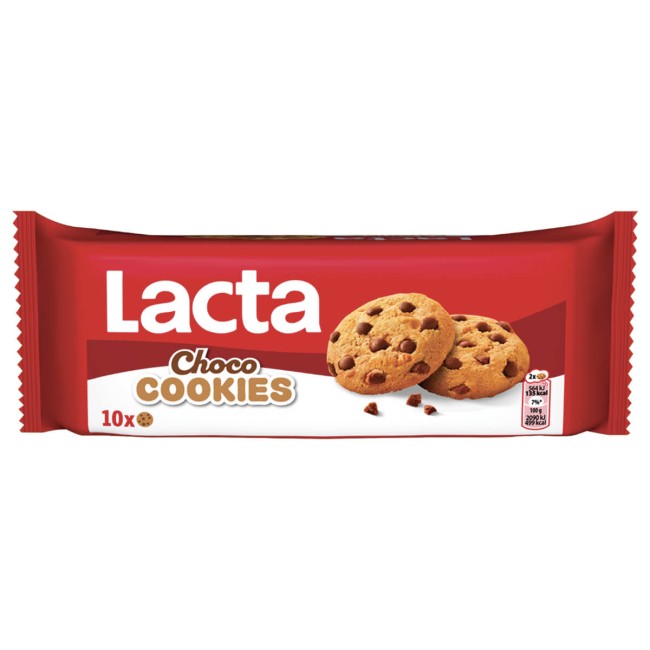 Lacta Μπισκότα Choco Cookies  135gr