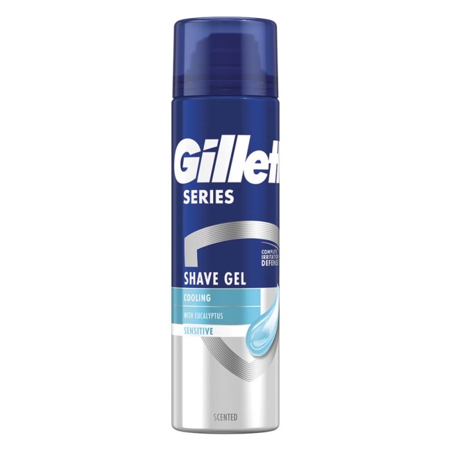 Gillette Series Gel Ξυρίσματος Sensitive Skin 200ml