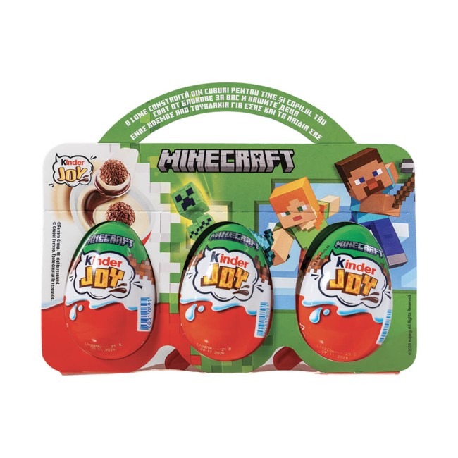 Kinder Σοκολατένιο Αυγό Joy Έκπληξη 3x20gr