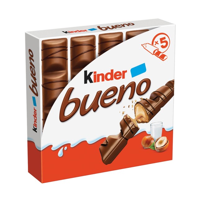Kinder Bueno 5τμχ 107,5gr Kinder Bueno 5τμχ 107,5gr
