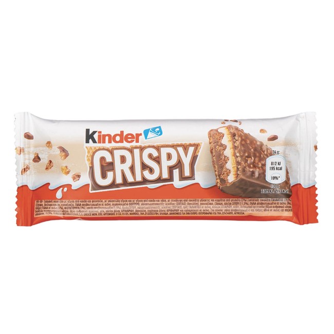 Kinder Crispy Σοκολάτα 34gr