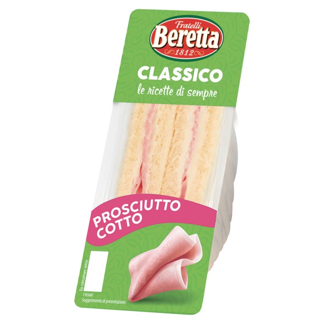 Beretta Sandwich Tramezzini Prosciutto Cotto