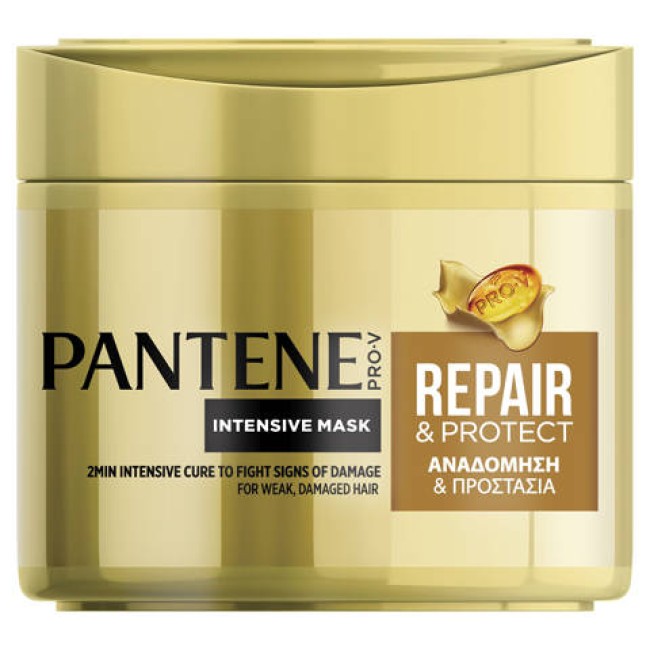 Pantene Μάσκα Μαλλιών Αναδόμηση & Προστασία 300ml Pantene Μάσκα Μαλλιών Αναδόμηση & Προστασία 300ml