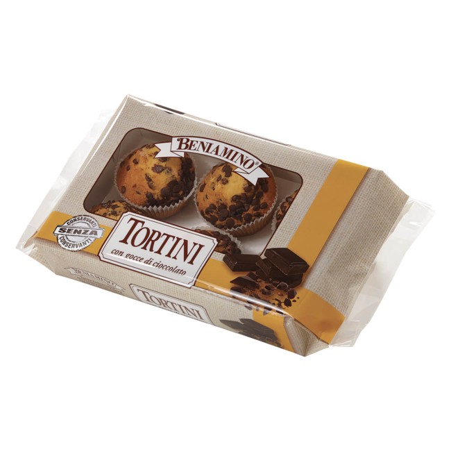 Beniamino Tortini Chocolate Chips 200gr
