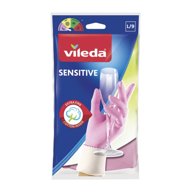Vileda Γάντια Sensitive Large