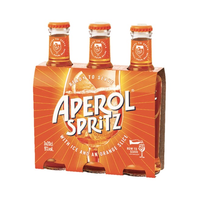 Aperol Κοκτέϊλ Spritz 200ml x 3τμχ