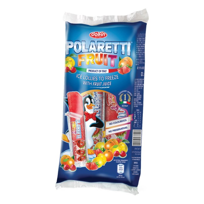 Polaretti Γρανίτα Φρούτων (Μπλέ) 40ml x10τμχ