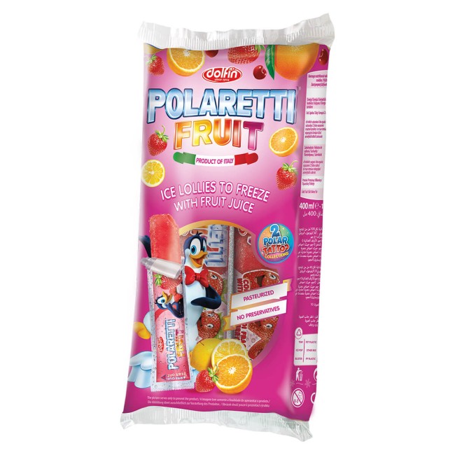 Polaretti Γρανίτα Φρούτων (Ροζ) 40ml x10τμχ