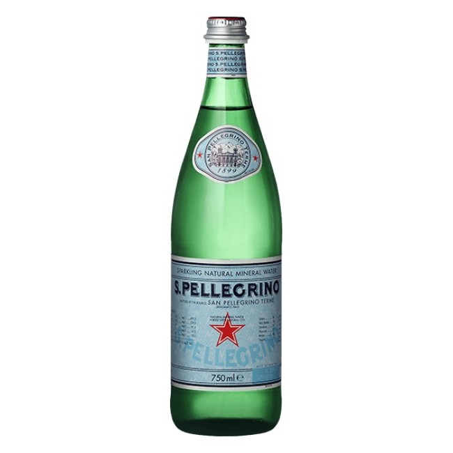 S. Pellegrino Ανθρακούχο Φυσικό Μεταλλικό Νερό 750ml