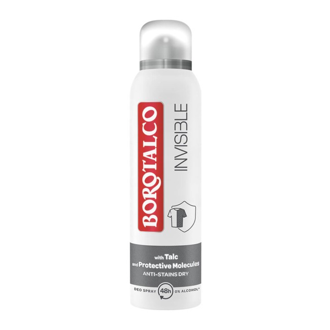 Borotalco invisible deodorant spray 150ml