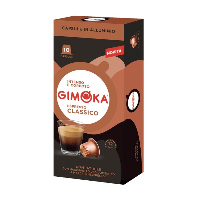 Gimoka Κάψουλες Alu Classico 10x5,5gr