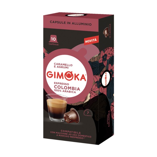 Gimoka Κάψουλες Alu Colombia 10x5,5gr Gimoka Κάψουλες Alu Colombia 10x5,5gr
