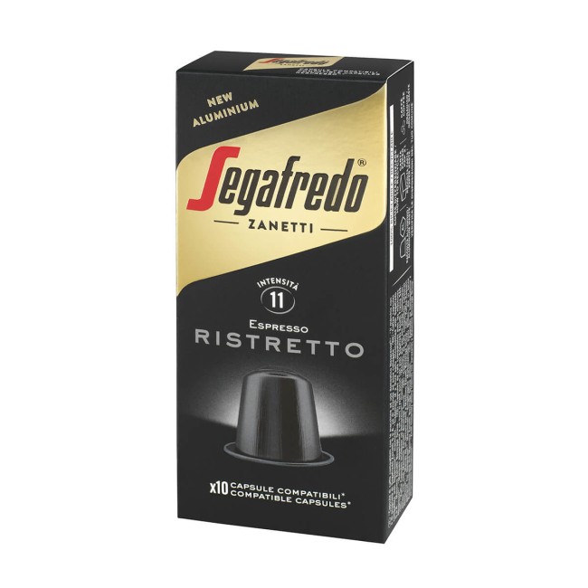 Segafredo Κάψουλες Καφές Espresso Ristretto 10x5,1g