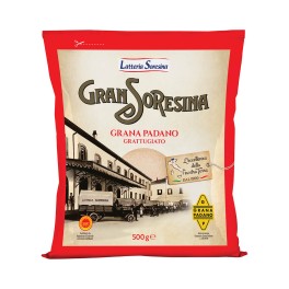 Soresina Grana Padano Τριμμένο ΠΟΠ 500gr