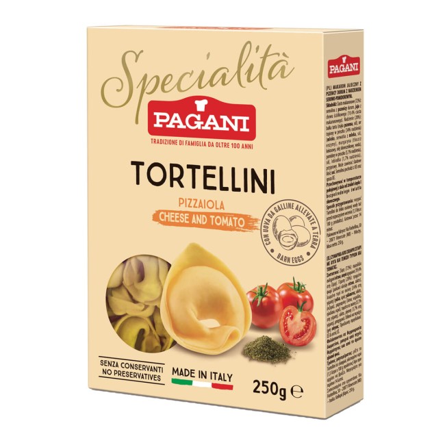 Pagani Specialita Tortellini Cheese And Tomato 250gr