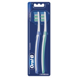 Oral-B Οδοντόβουρτσα Classic Care Μέτρια 2τμχ