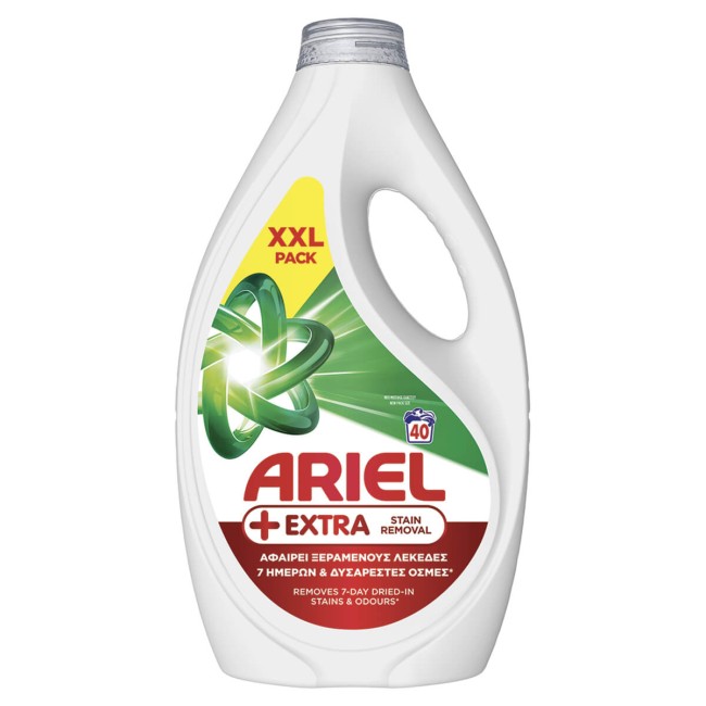 Ariel Υγρό Απορρυπαντικό Ρούχων Extra Clean 40 μεζ