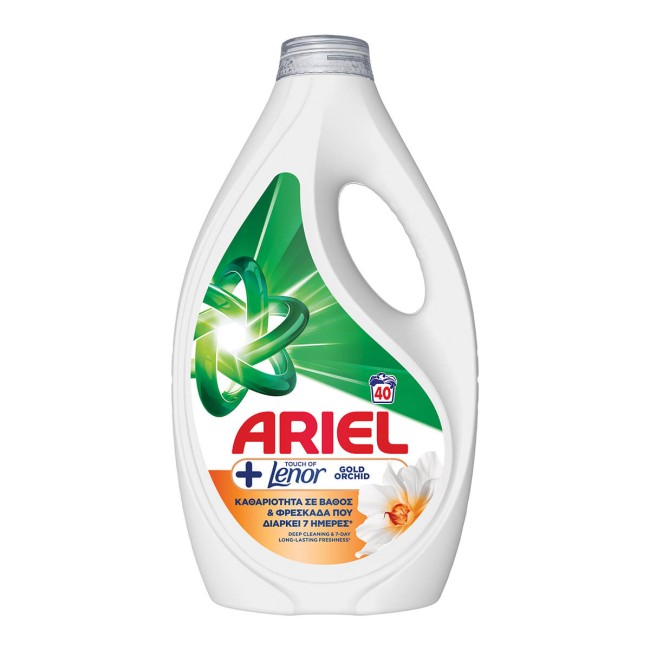 Ariel Υγρό Απορρυπαντικό Ρούχων Gold Orchid 40Μεζ