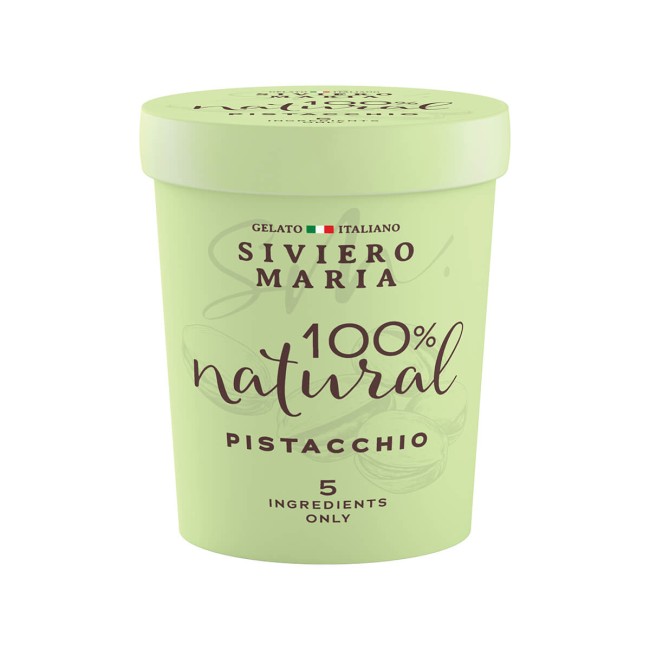 Siviero Maria Παγωτό 100% Φυστίκι 500ml