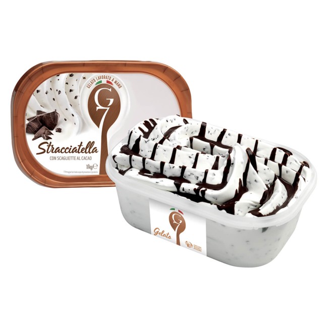 G7 Παγωτό Stracciatella 2lt G7 Παγωτό Stracciatella 2lt