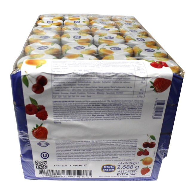 Menz & Gasser Μαρμελάδα Mix Βαζάκι 96x28gr