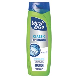 Wash & Go Σαμπουάν Μαλλιών 2σε1 Classic 360ml