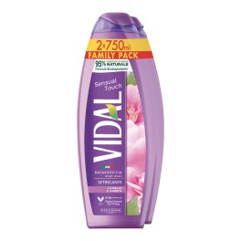Vidal Αφρόλουτρο Sensual Touch 750ml x2τμχ
