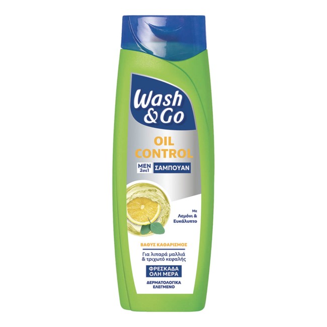 Wash & Go Σαμπουάν Μαλλιών Oil Control 360ml Wash & Go Σαμπουάν Μαλλιών Oil Control 360ml